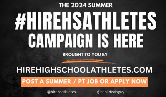 #DearHighSchoolAthlete, The #HireHSAthletes Campaign is Here.